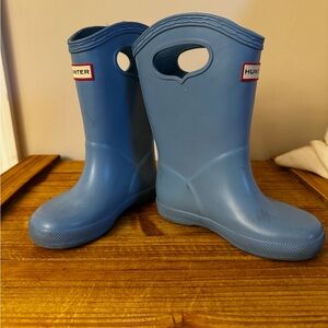 Hunter Toddler Rain Boots - Light Blue Size 7